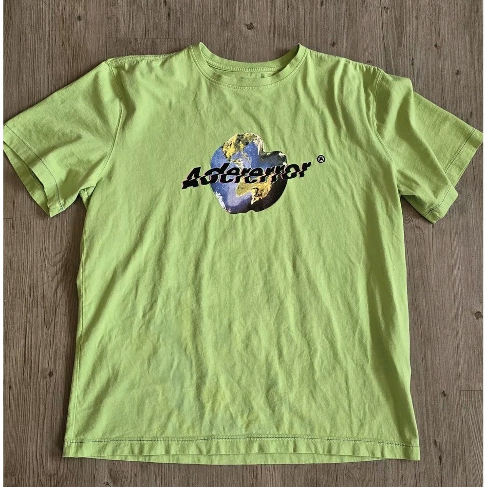ADER error T-shirt/Cut & Sewn Yellowish‎ Green Summer 2020 A1 20ASSTO03YG1